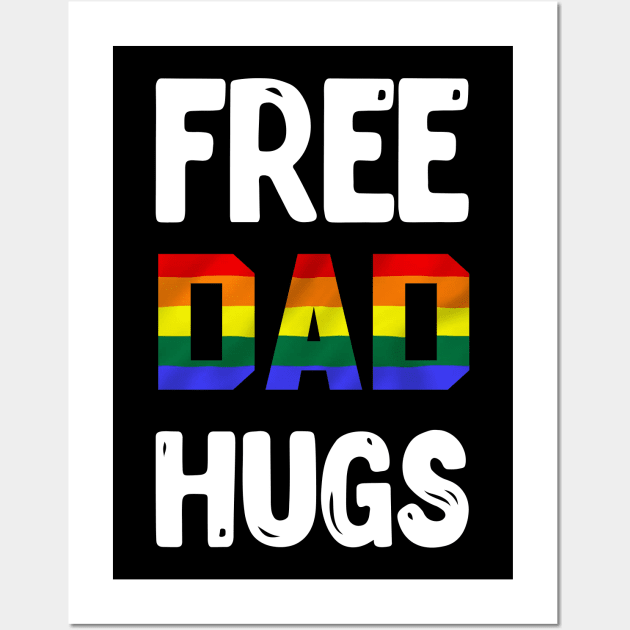 Free Dad Hugs Wall Art by rjstyle7